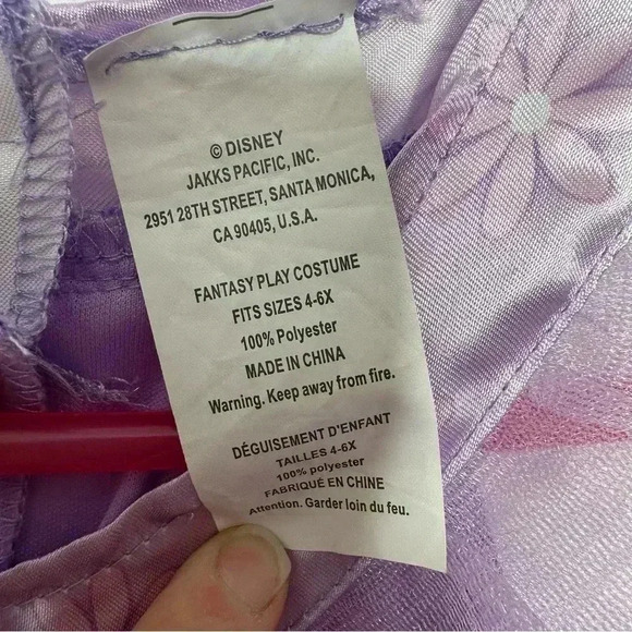 Encanto Isabella Dress Floral Pink & Purple Size  4-6X - Picture 9 of 15